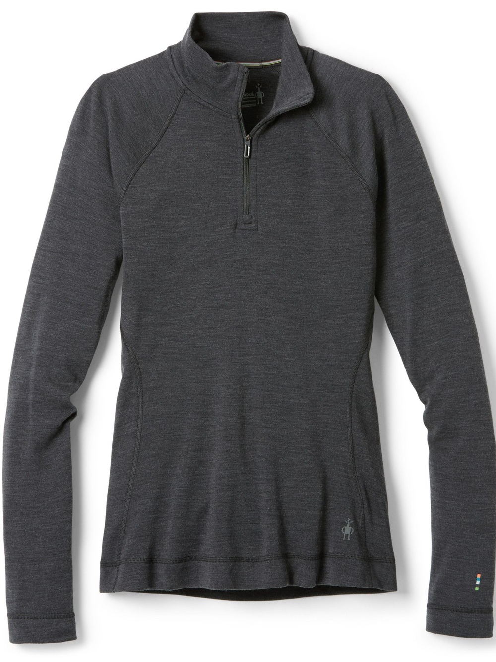 Smartwool Women's Charcoal Half-Zip Performance Top